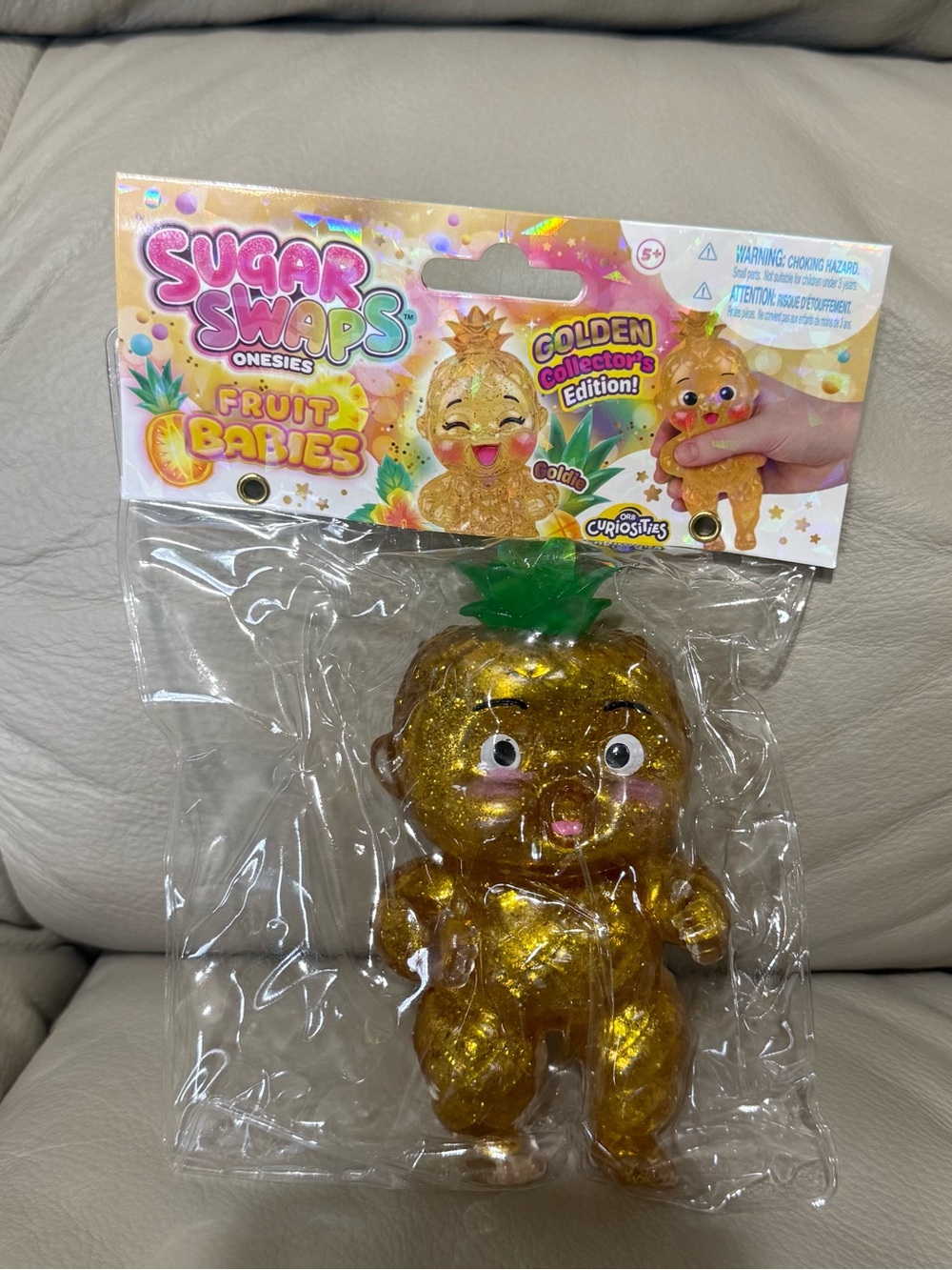 NEW Sugar Swaps Onesies Fruit Babies Golden Collector's Edition Goldie